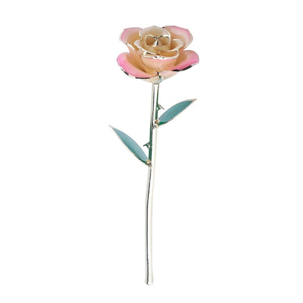 24k rose gold plated rose rose desktop ornament Long Stem Dipped 24k Gold Rose Carousel 1
