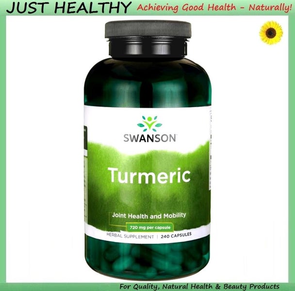 TURMERIC - WHOLE ROOT - 720 MG - 240 CAPSULES Carousel 1