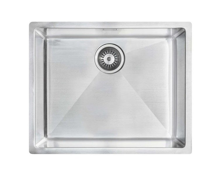 544x446mm Single Bowl Sink Stainless Steel Carousel 1