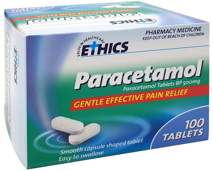 Ethics Paracetamol 500mg 100 Tablets Restriction(4) Carousel 1