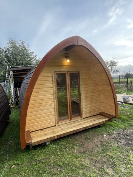 relocatable The Pod sleepout cabin glamping eco Carousel 20