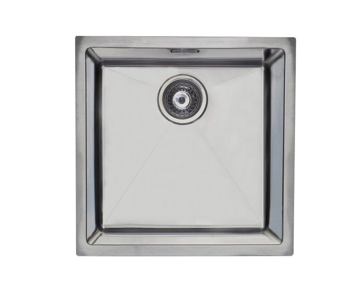 446x446mm Single Bowl Sink Stainless Steel Carousel 1