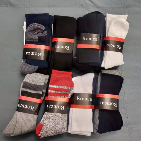 (60 Pairs) Thermal Socks Work Socks Cushioned Mixed Colour & Pattern Carousel 2