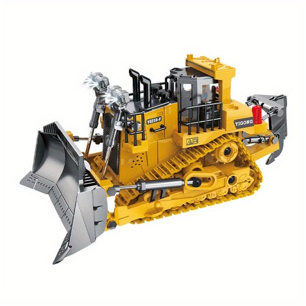 Remote Control Engineering Vehicles Series - 1:24 Bulldozer 9 Channels 2.4G Carousel 5