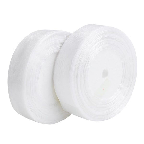 glimmer ribbon webbing ribbon gift wrapping materials 2Pcs Organza Ribbon Carousel 5