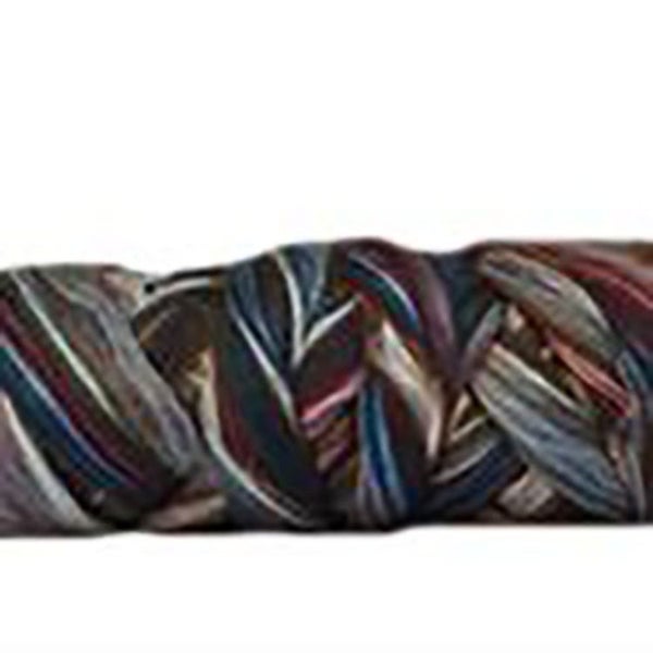 Felting Deep Ocean Silk Alpaca Merino Roving Fibre Blend 25gms Carousel 1