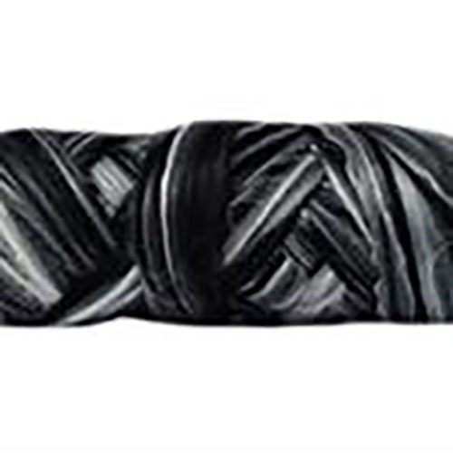 Felting Charcoal & Ash Merino Silk Roving Fibre Blend 25gms Carousel 1
