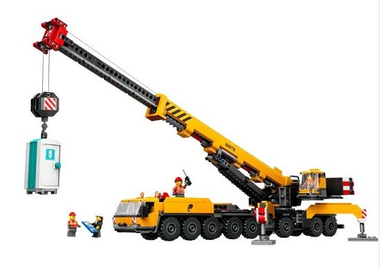 LEGO City 60409 Yellow Mobile Construction Crane + Afterpay Carousel 2