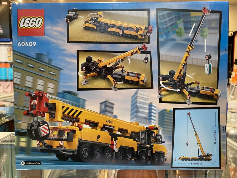 LEGO City 60409 Yellow Mobile Construction Crane + Afterpay Carousel 7