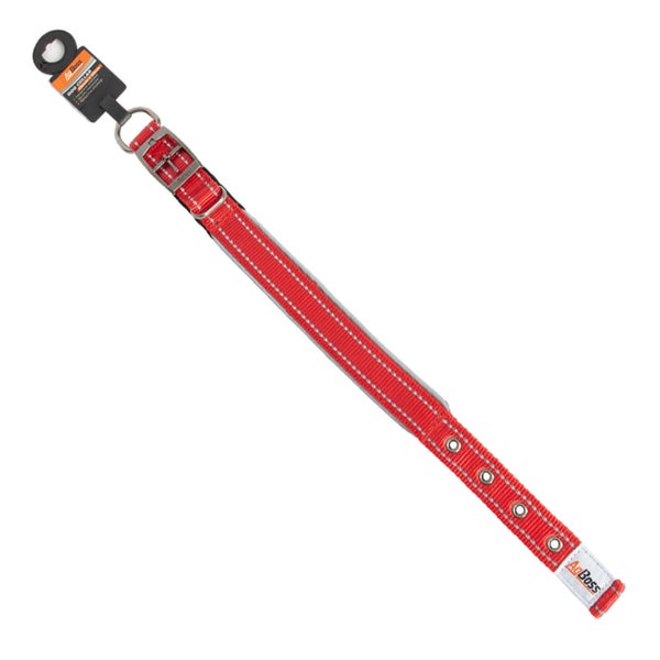 AgBoss Red Dog Collar | 25mm x 45cm (18") Carousel 2