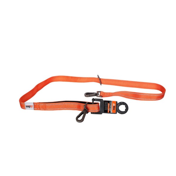 AgBoss 25mm x 120cm Lead | Black & Orange | 500912 Carousel 1
