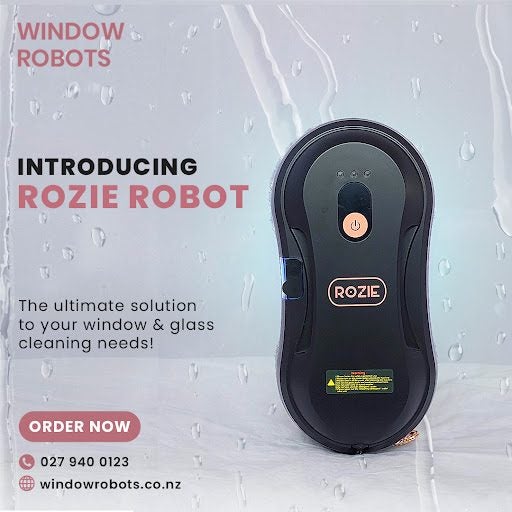Window Robot Rozie 1200 Removes Salt Build up