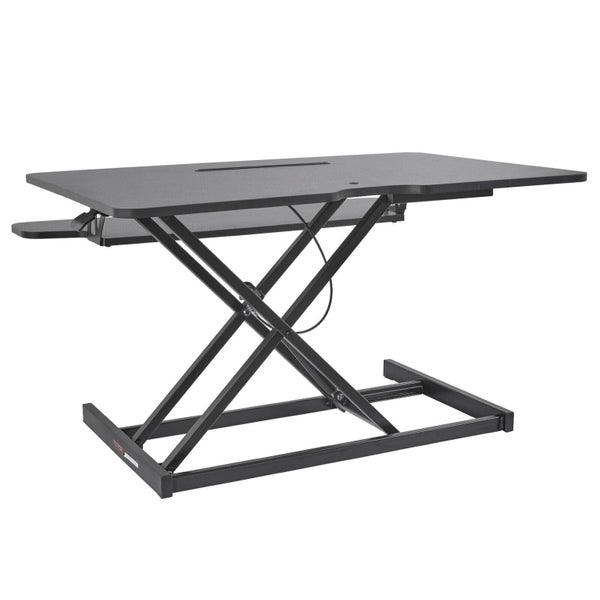 New Standing Desk Converter 2-Tier Stand up Desk 31.5 inch Adjustable Height Carousel 12
