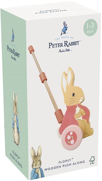 Beatrix Potter: Flopsy Wooden Push Along Carousel 2