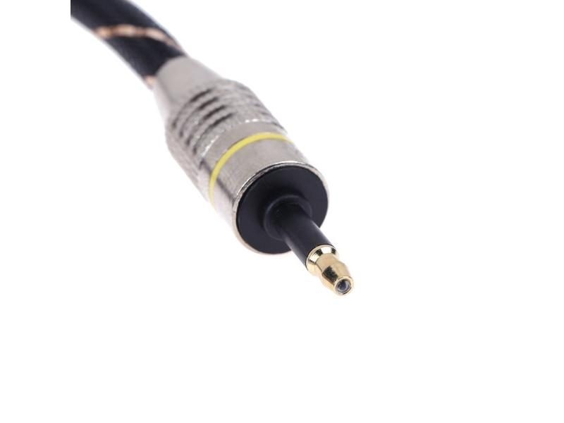 Fiber Mini Toslink To Toslink Optic Cable For CD DVD Player Carousel 1
