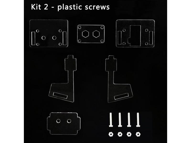 Transparent Camera Holder Acrylic Support Bracket Case For Raspberry Pi Camera Carousel 1