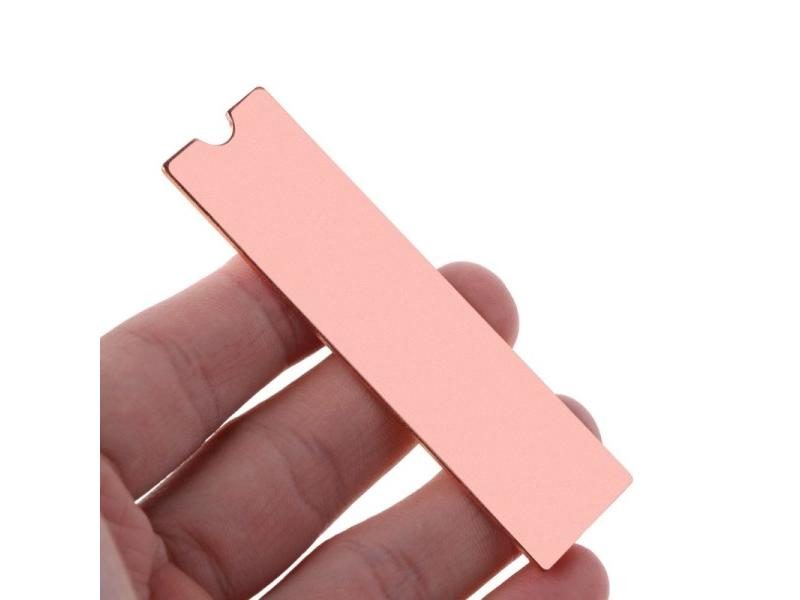 Cooling Copper Sheet M.2 Heatsink NVME Heat Sink NGFF M.2 2280 Thermal Carousel 1