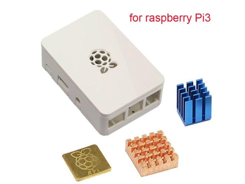 Aokin Aluminum Heatsink Case For Raspberry Pi 3B /Pi 4 4B Carousel 1