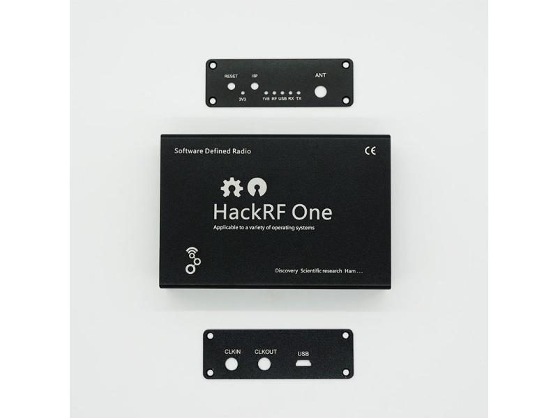 Aluminum Enclosure Black Cover Case For HackRF One Carousel 1