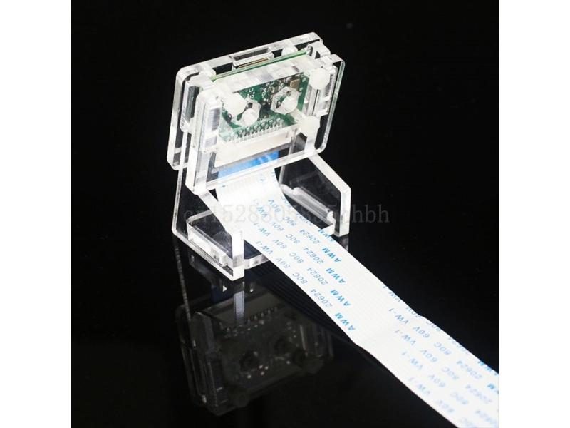 1Set Transparent Acrylic 5MP Camera Holder Clear Support Bracket Case For Carousel 1