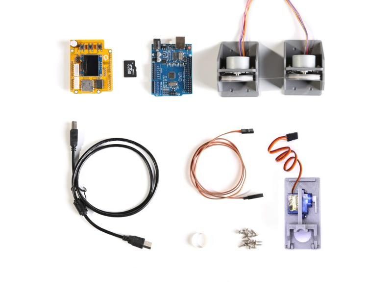 Drawbot For Arduino DIY Kit Draw Line Plotter Wall Painting Robot STEM Carousel 1