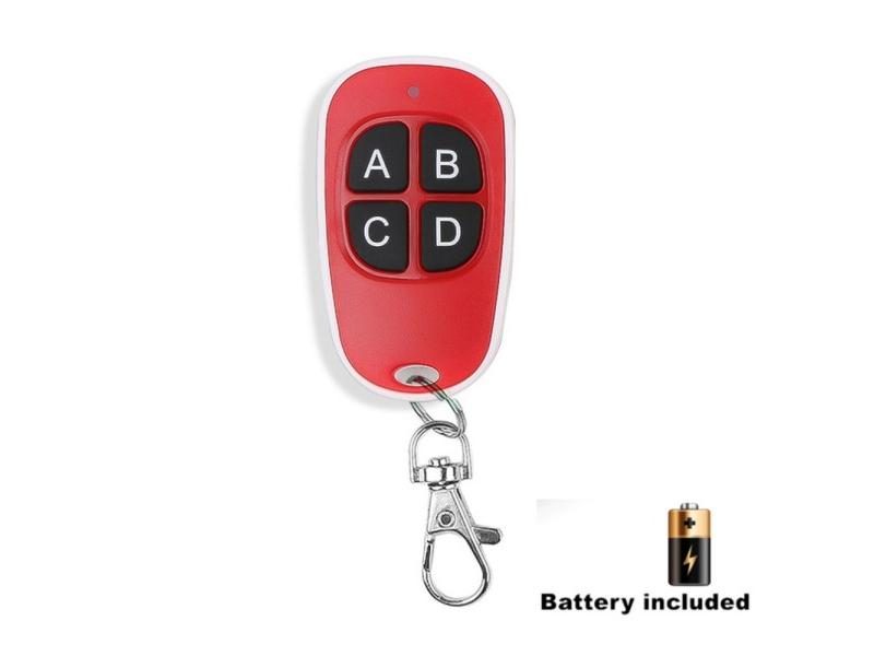 Universal 433MHz Remote Control Garage Door Opener Wireless Transmitter 4 Keys Carousel 1
