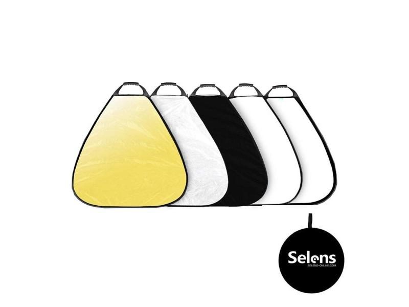 Selens 60/80/110cm 5in1 Collapsible Light Reflector For