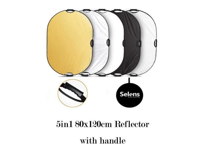 Selens 60/80/110cm In Reflector Photography Collapsible Light