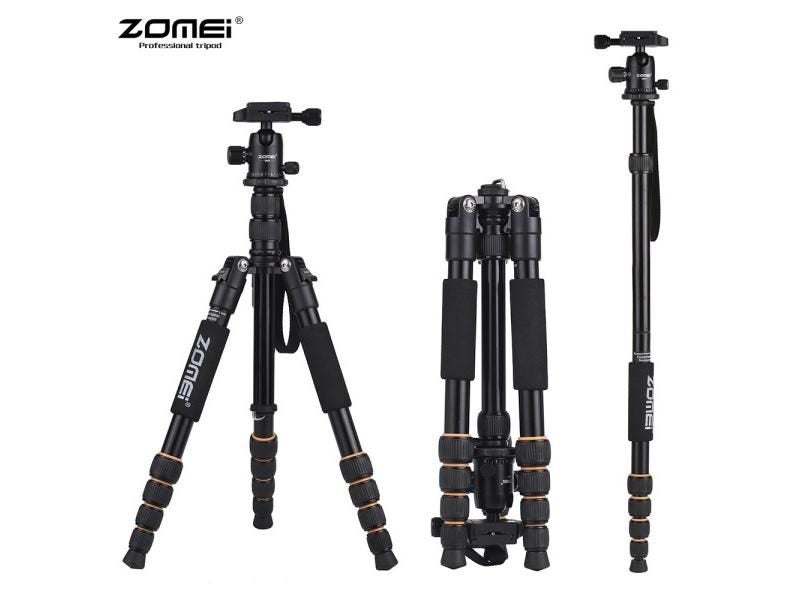 CZ STOCK ZOMEI Q100 Q111 Q555 Q666 Q666C Camera Tripod Travel Portable Camera Carousel 2