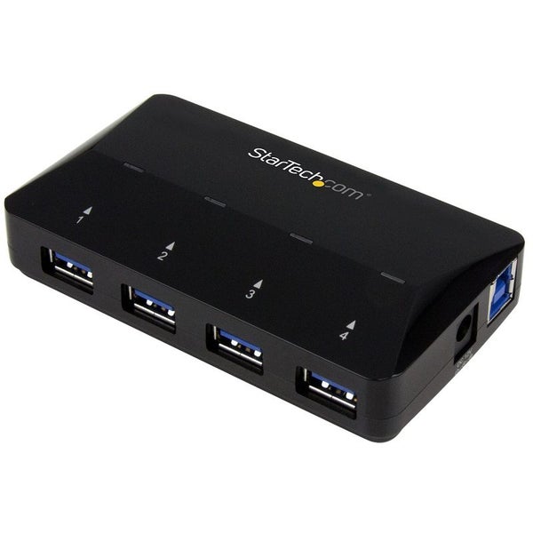 StarTech.com ST53004U1C 4-Port USB Hub with Charging Port Carousel 1
