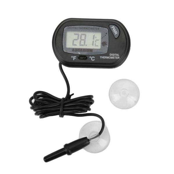 aquarium probe thermometer waterproof probe thermometer LCD Digital Aquarium Carousel 8