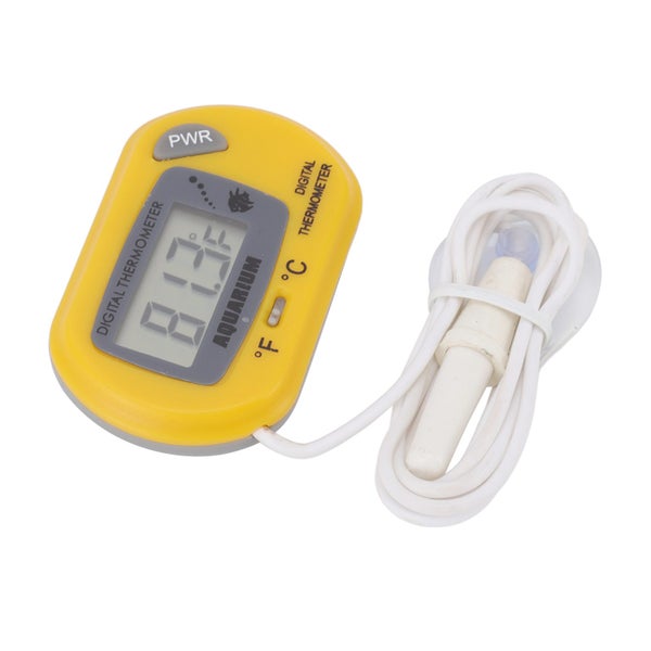 reptile thermometer Aquarium Thermometer LCD Digital Fish Tank Water Terrarium Carousel 1