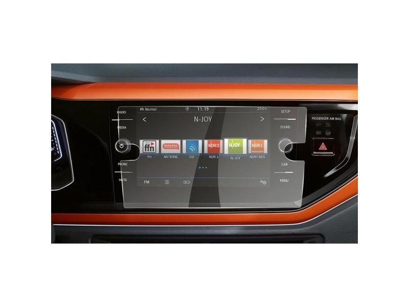 RUIYA Car Navigation Screen Protector For Polo 6 Polo MK6 - 8-Inch Touch Center Carousel 1