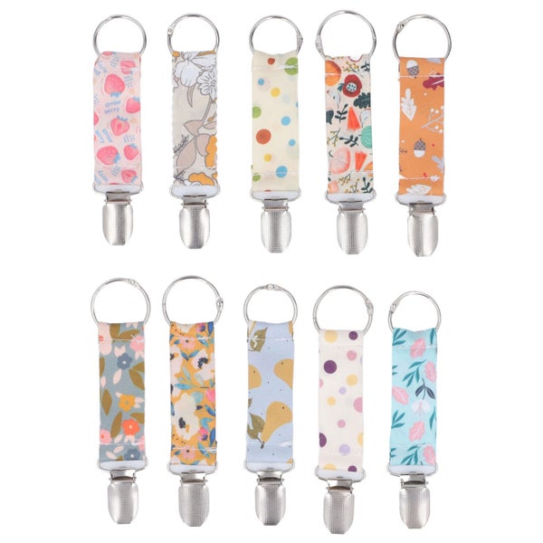 hat holder clip 10pcs Hat Clip Colorful Pattern Multifunctional Hat Holder Clamp Carousel 8