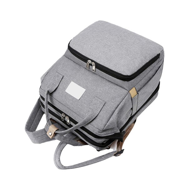 baby travel backpack baby backpack Diaper Bag Backpack Multifunctional Folding Carousel 2