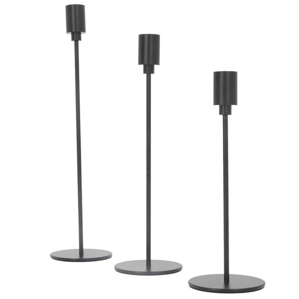 black candlestick holders tall candle holder metal candle holder candle holders Carousel 1