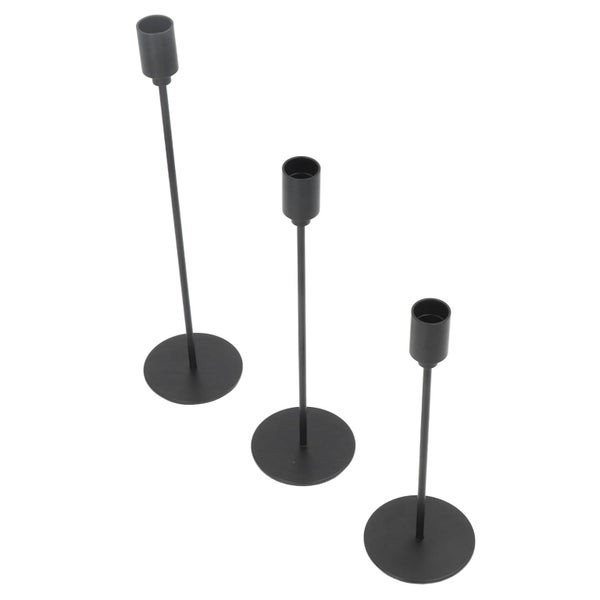 black candlestick holders tall candle holder metal candle holder candle holders Carousel 2