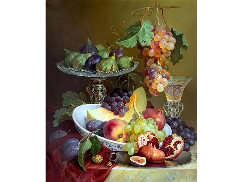 5D Diamond Painting Scenery Full Drill Diamond Mosaic Painting Fruit Pictures Carousel 1