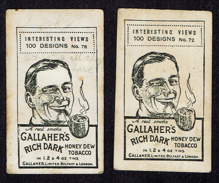 GALLAHERS INTERESTING SCEENS - CIGARETTE CARDS - lot 119 Carousel 2
