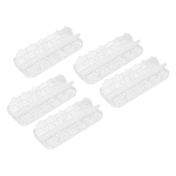 nail art pearls kit flat back pearls kits half round pearls kits white flat back Carousel 1
