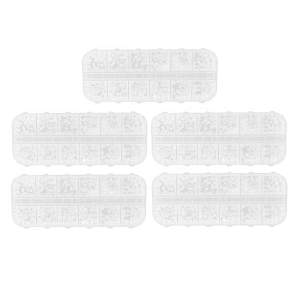 nail art pearls kit flat back pearls kits half round pearls kits white flat back Carousel 5