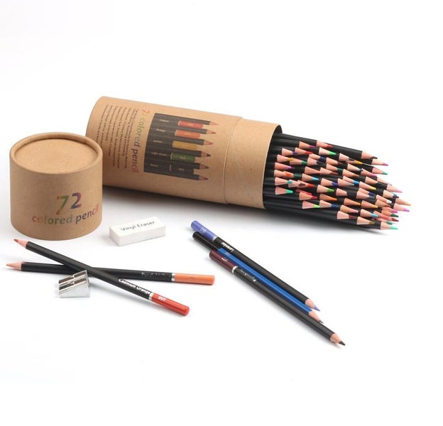 72 Premium Colored Pencils Set63617777063555112