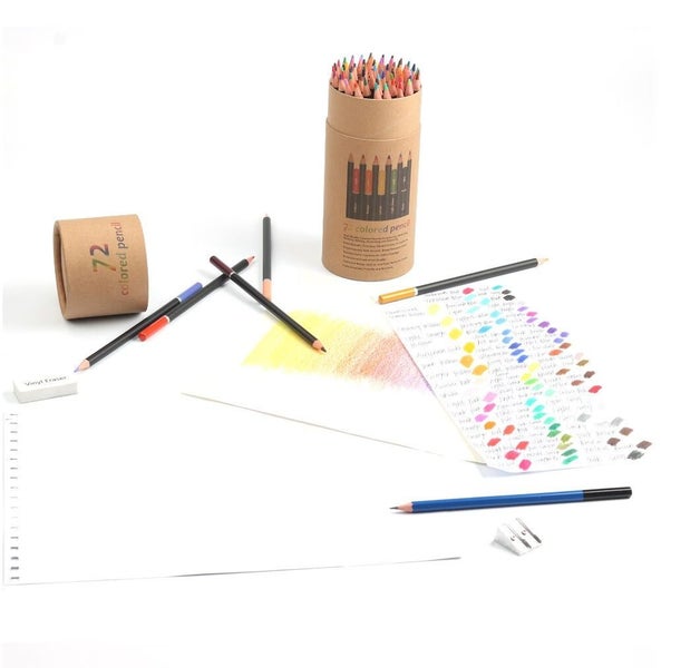 72 Premium Colored Pencils Set63617777063555114