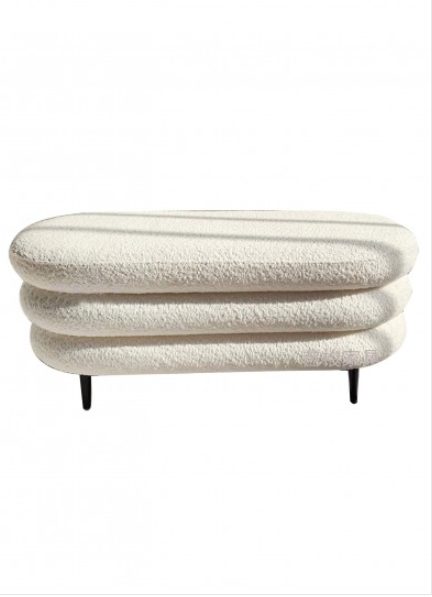 Noel Bench Seat 120W - Ivory White * Floor Display *25% OFF* Carousel 1
