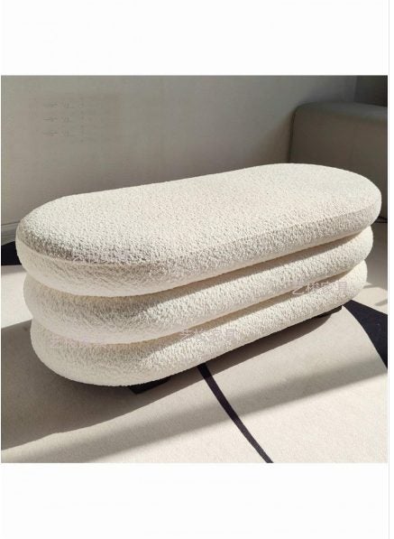 Noel Bench Seat 120W - Ivory White * Floor Display *25% OFF* Carousel 4