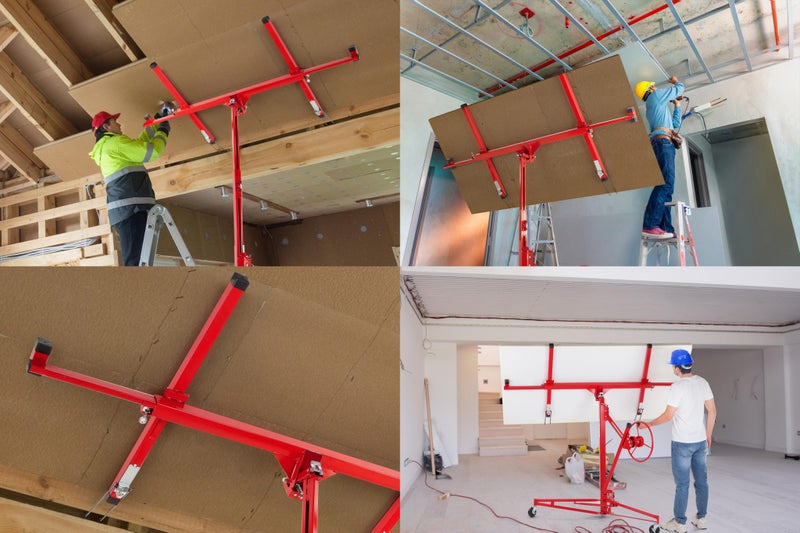 Certa 11ft (335cm) Panel Lift for Drywall Gyprock Plasterboard Carousel 6