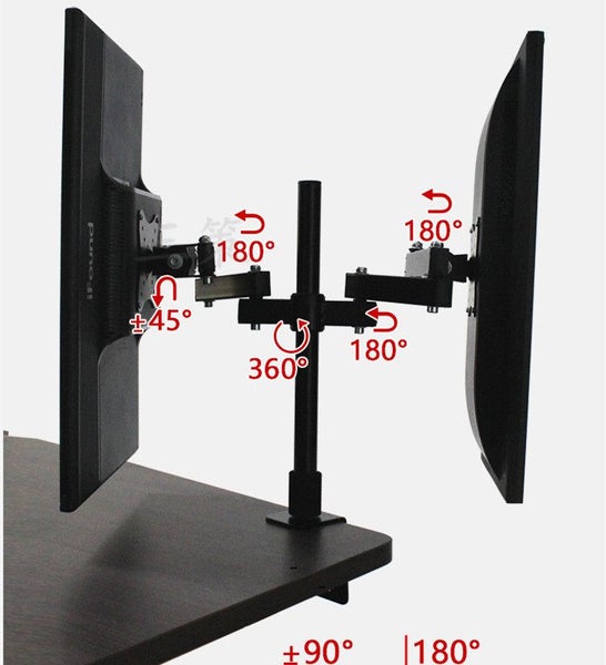 NEW Dual LCD Screen Monitor Desk Mount Bracket Holder Afterpay Carousel 2