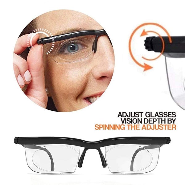 Focus Adjustable Glasses Dial Vision New Men's Women's Adjustable Focus Glasses Carousel 2