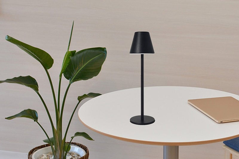 Cordless LED Table Lamp Touch Desk Lamp Portable Bar Night Light-Black Carousel 2