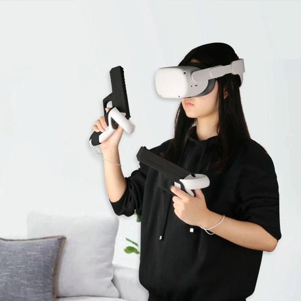 Sturdy Vr Controller Handles 1 Pair for Meta Quest 2 Carousel 6